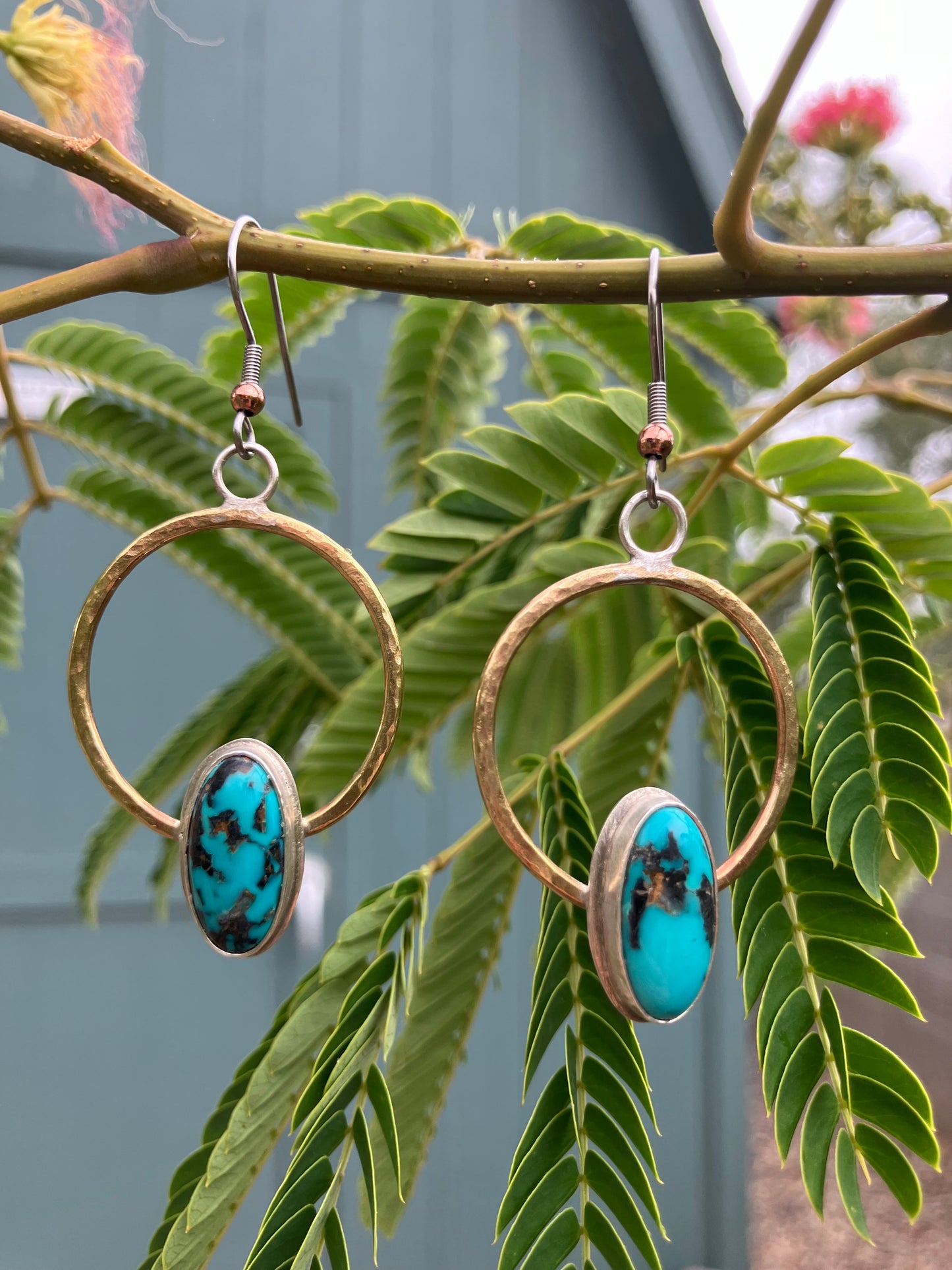 Blue Moon Turquoise Earrings