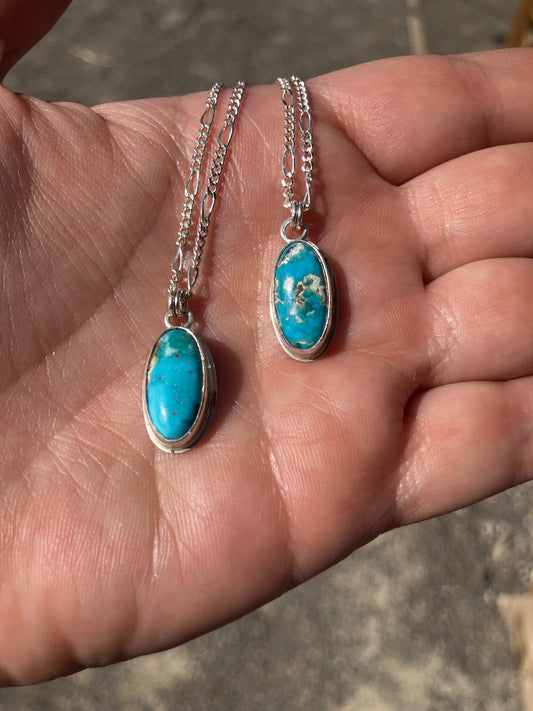 Blue Moon Turquoise Drop